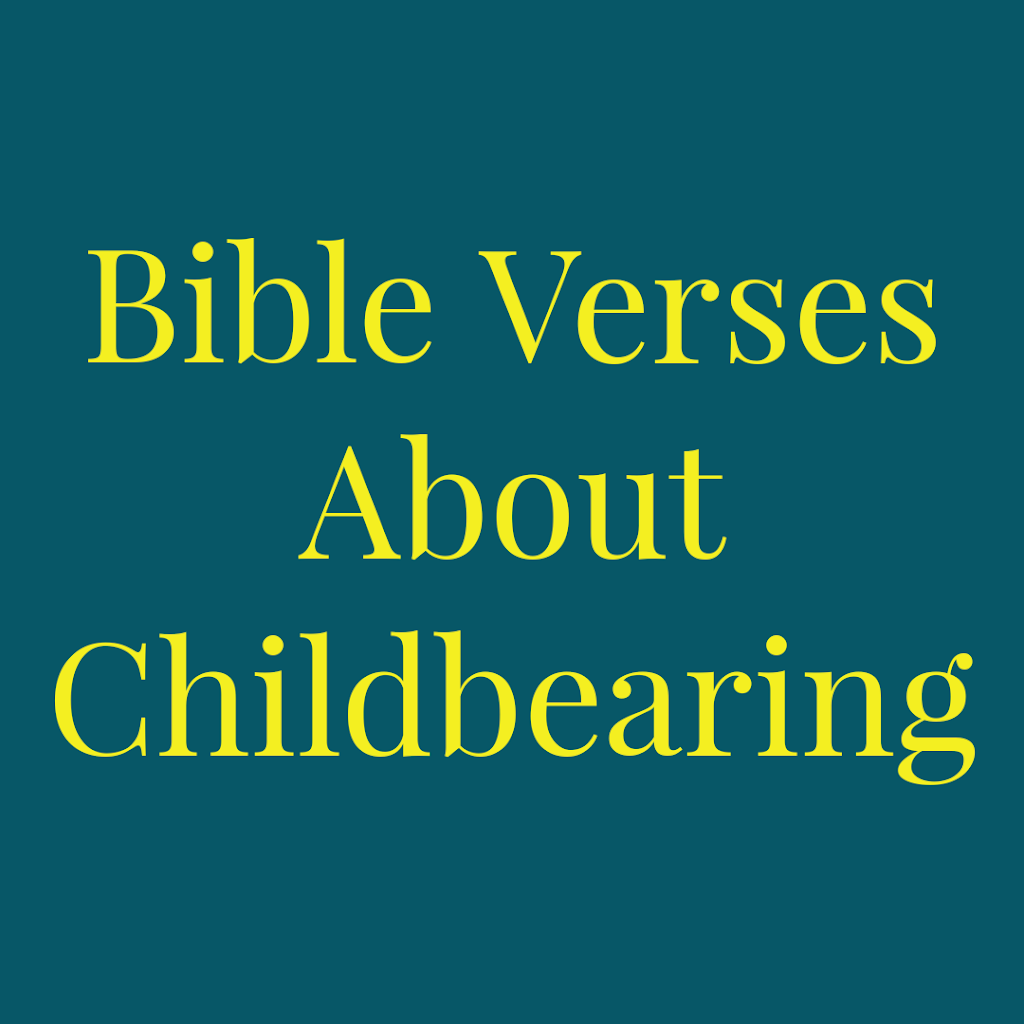 bible verses about childbearing in hindi