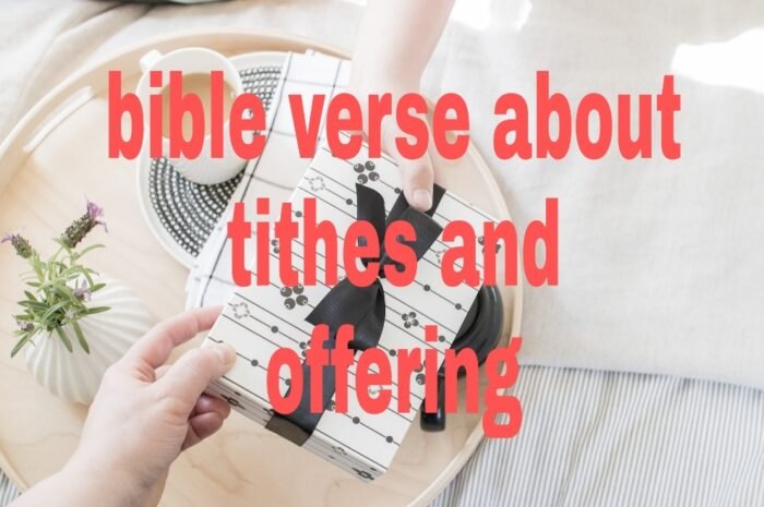 bible verse about tithes and offering